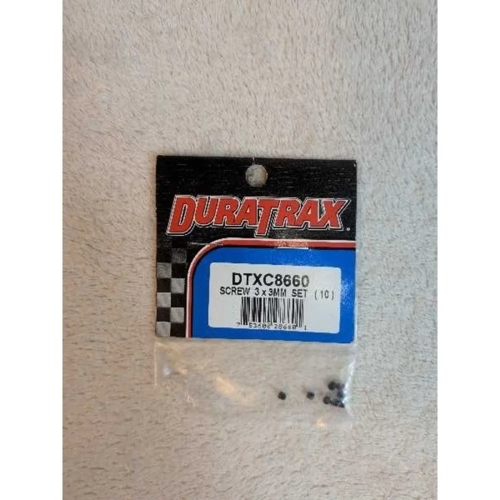 Duratrax DTXC8660 3x3mm Screw Set 10 RC Car Parts Hobby